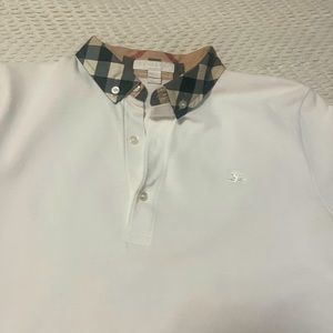 Boys Burberry Polo shirt- size 12-14